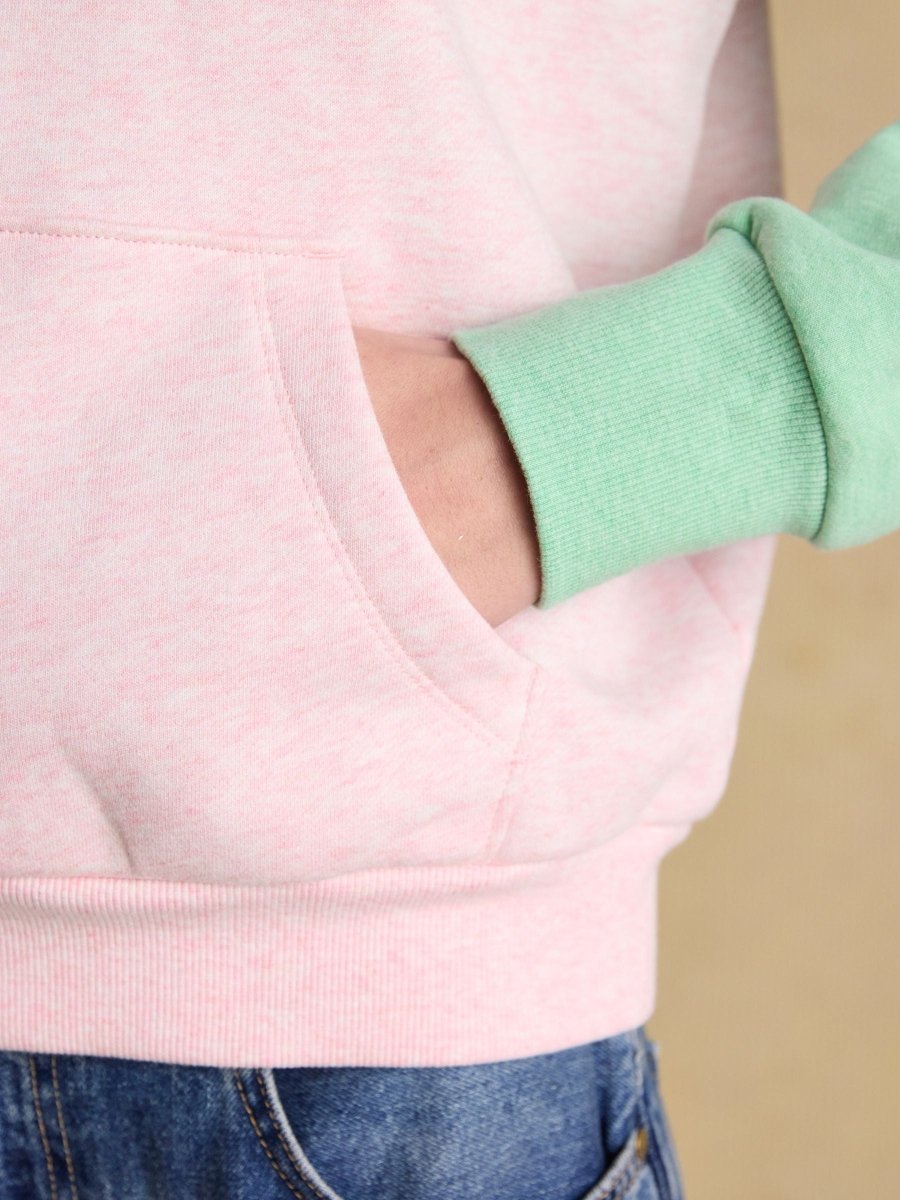 Milbourne Colourblock Cotton Blend Hoodie - RUTHERFORD & Co
