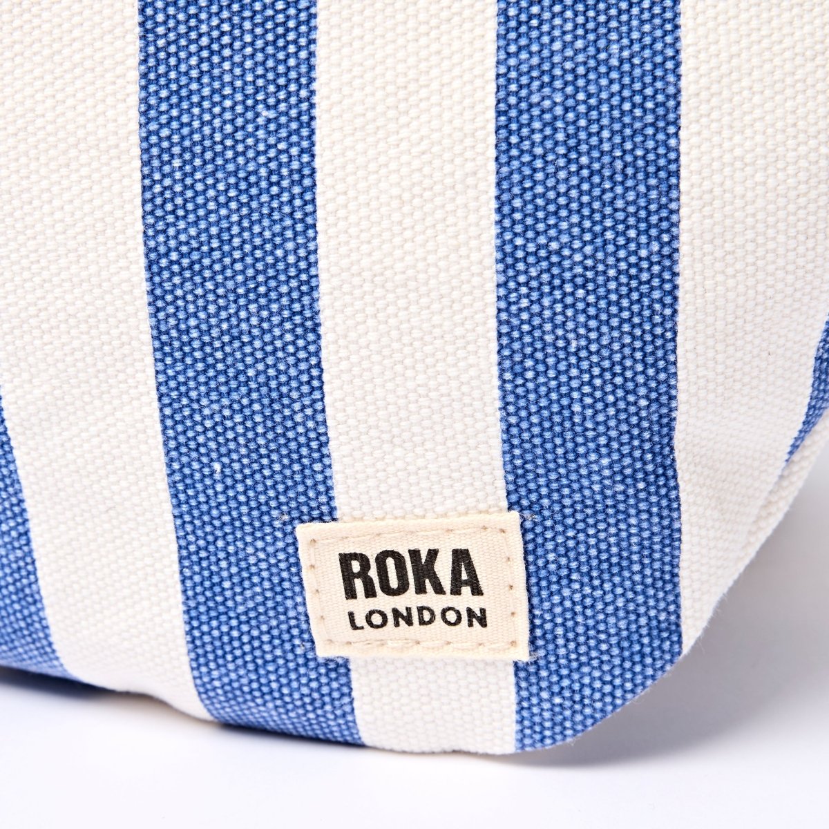 Mill Hill Crossbody Bag in Denim Stripe - RUTHERFORD & Co