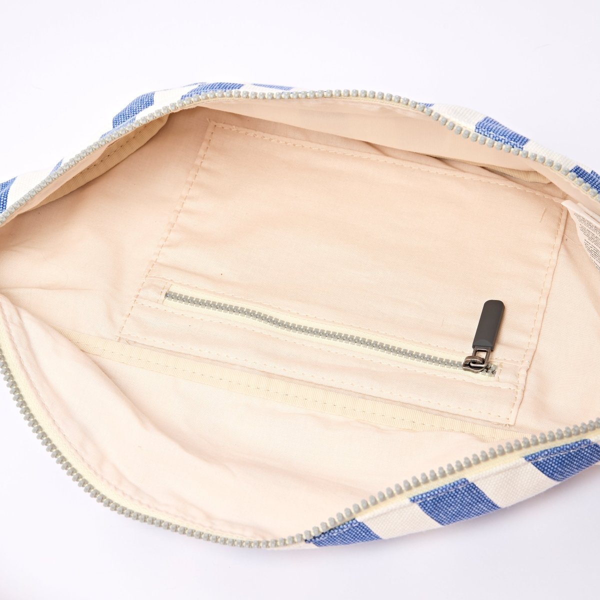 Mill Hill Crossbody Bag in Denim Stripe - RUTHERFORD & Co
