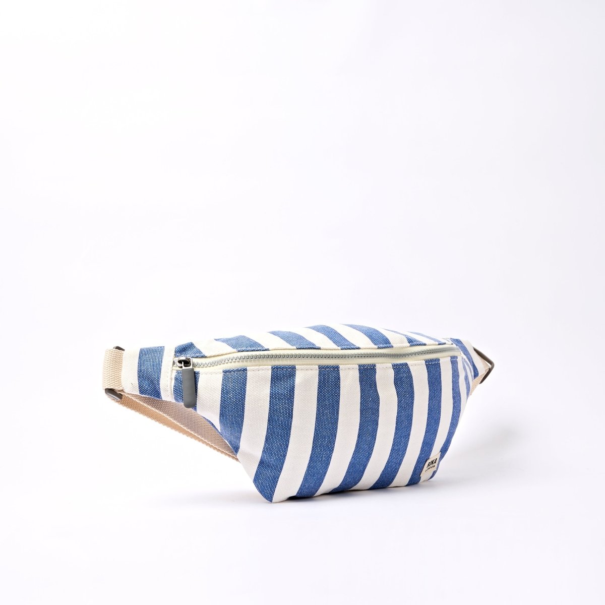 Mill Hill Crossbody Bag in Denim Stripe - RUTHERFORD & Co