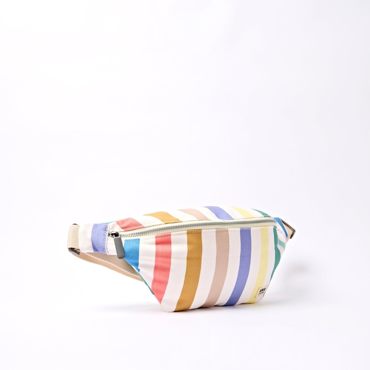Mill Hill Crossbody Bag in Pastel Multi Stripe - RUTHERFORD & Co