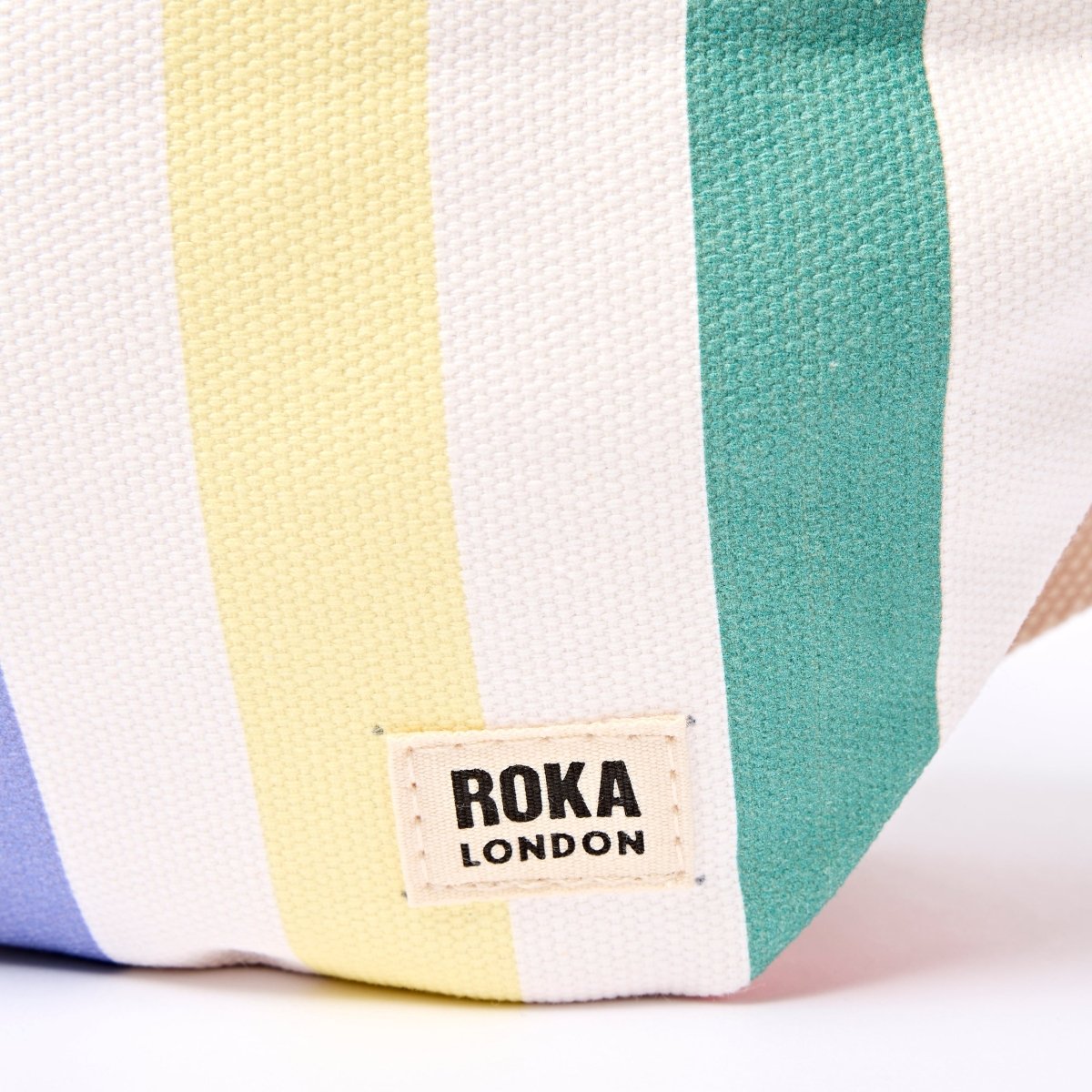 Mill Hill Crossbody Bag in Pastel Multi Stripe - RUTHERFORD & Co