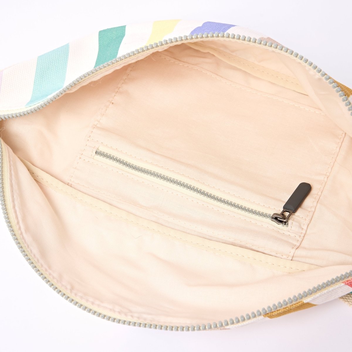 Mill Hill Crossbody Bag in Pastel Multi Stripe - RUTHERFORD & Co