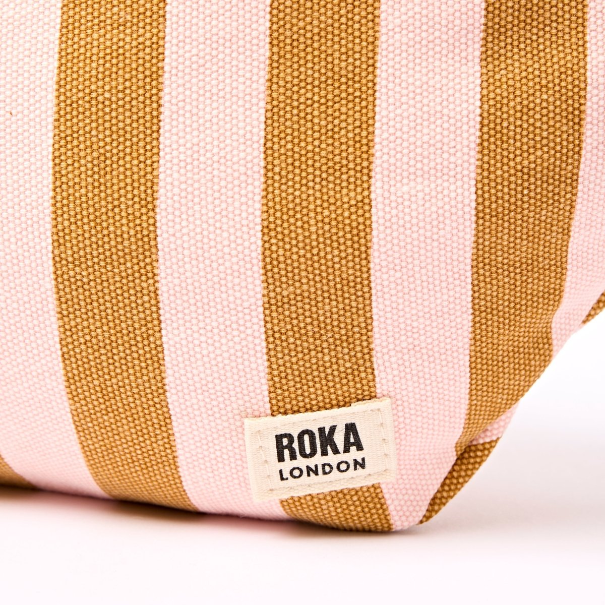 Mill Hill Crossbody Bag in Rose Gold Stripe - RUTHERFORD & Co