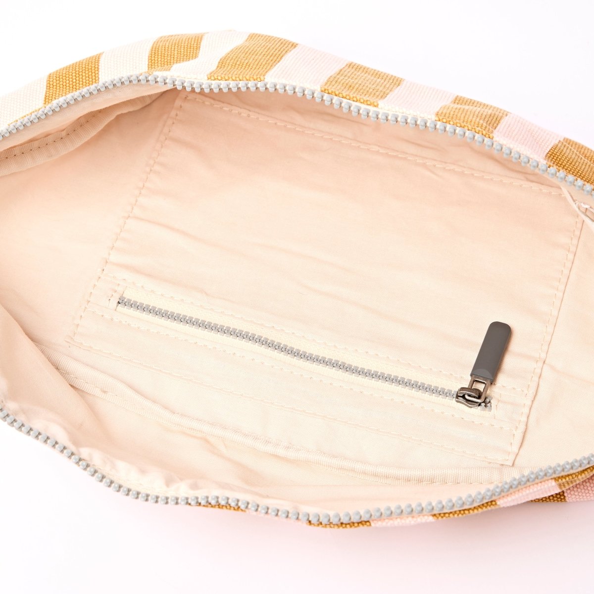 Mill Hill Crossbody Bag in Rose Gold Stripe - RUTHERFORD & Co