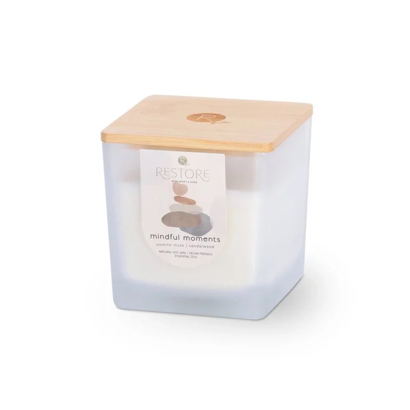 Mindful Moments - Restore Large Candle - RUTHERFORD & Co