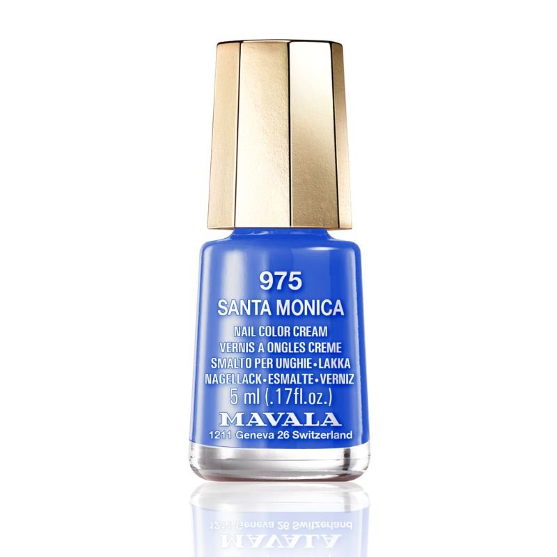 Mini Color Nail Polish Blue - RUTHERFORD & Co