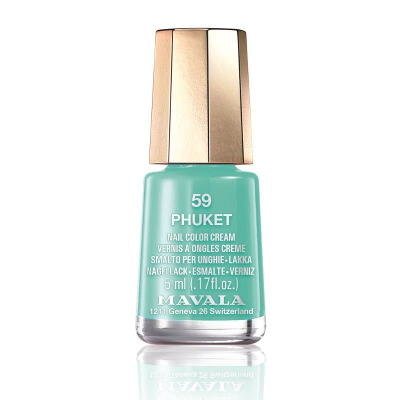 Mini Color Nail Polish Blue - RUTHERFORD & Co