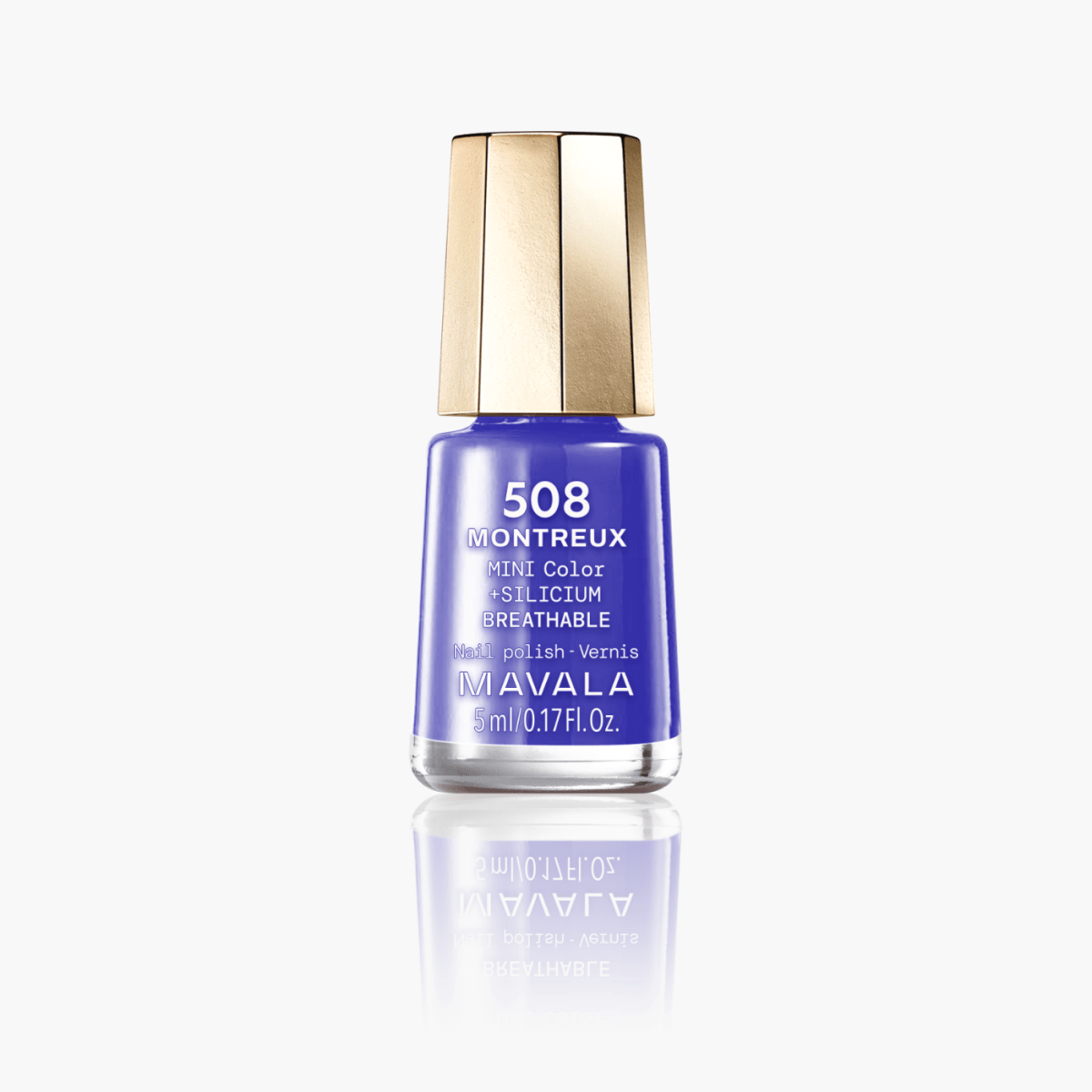 Mini Color Nail Polish Blue - RUTHERFORD & Co