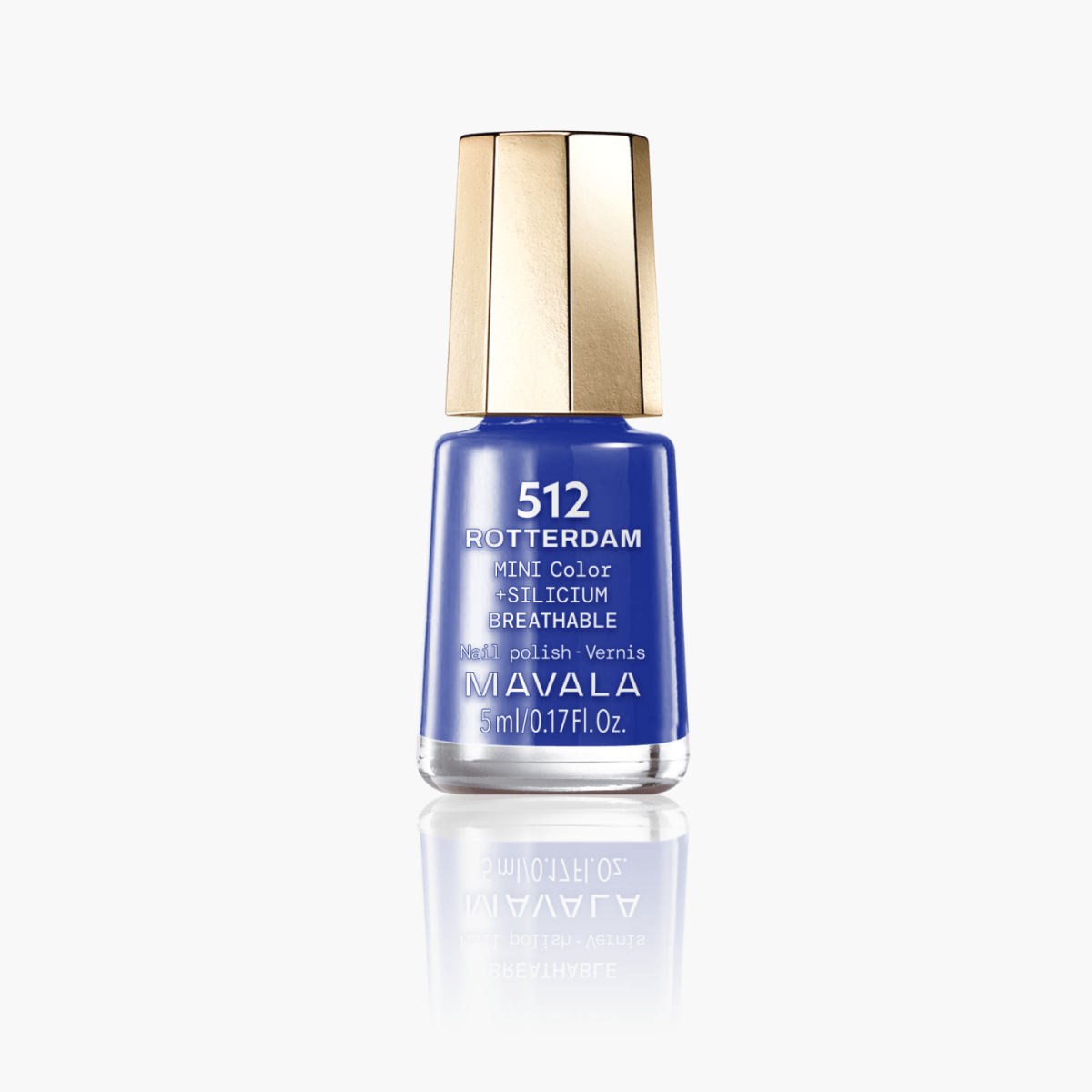 Mini Color Nail Polish Blue - RUTHERFORD & Co