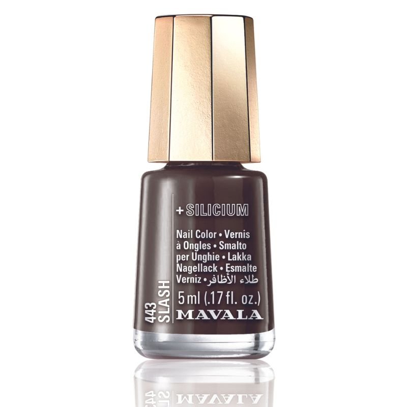Mini Color Nail Polish Brown - RUTHERFORD & Co