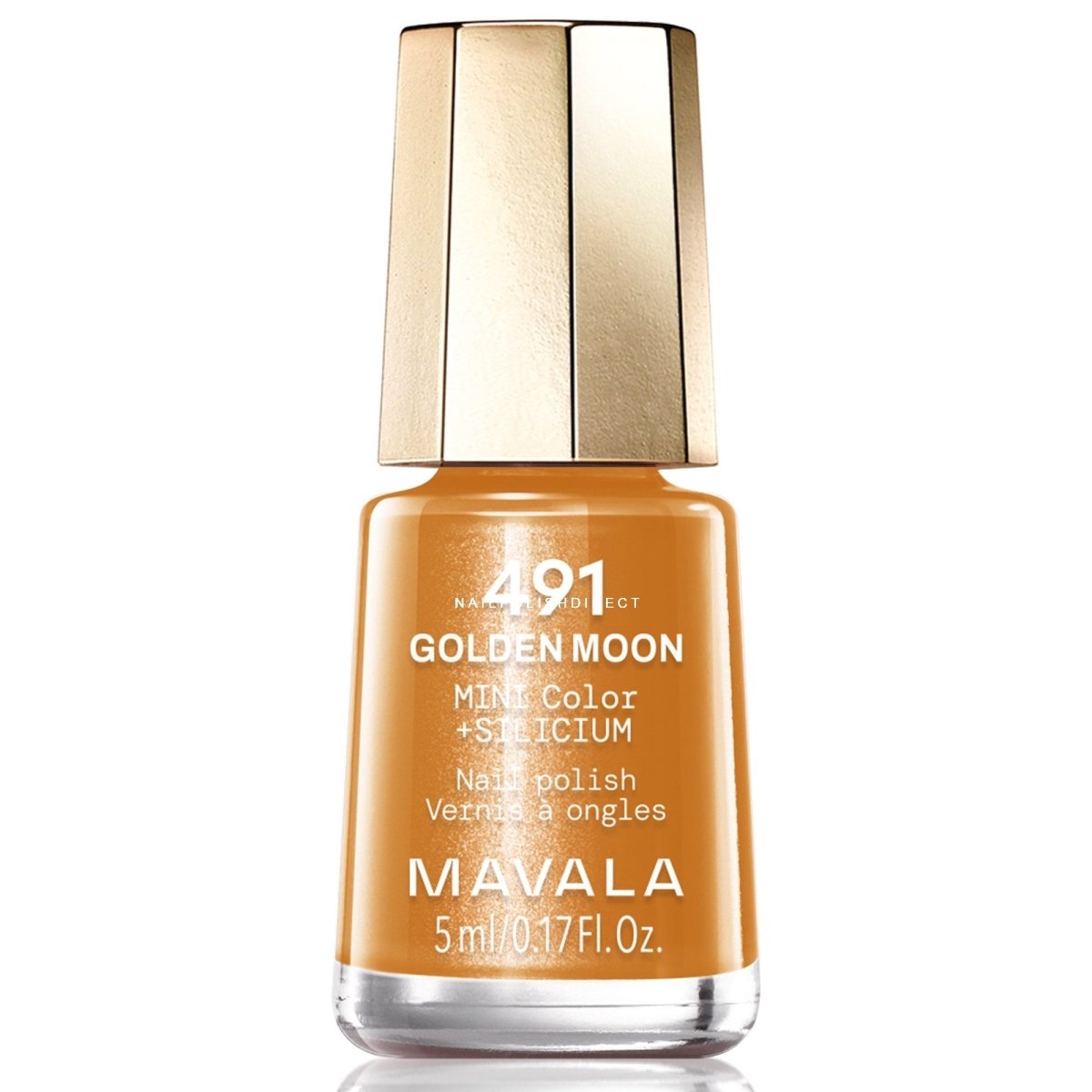 Mini Color Nail Polish Gold - RUTHERFORD & Co