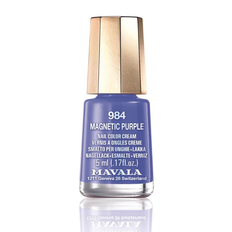 Mini Color Nail Polish Purple - RUTHERFORD & Co