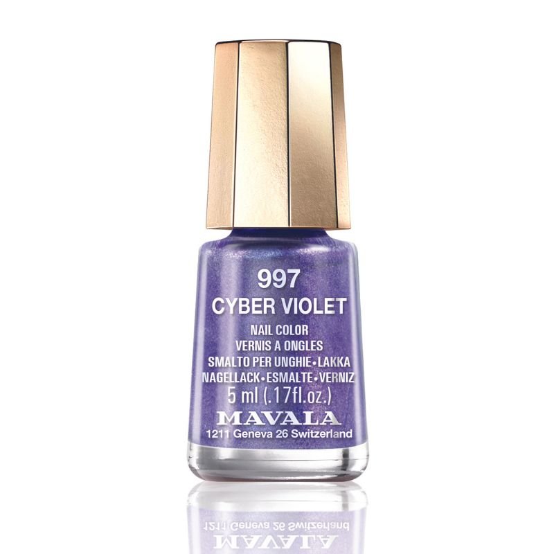 Mini Color Nail Polish Purple - RUTHERFORD & Co