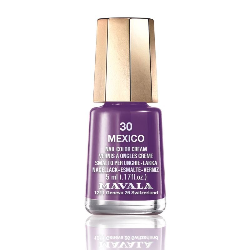 Mini Color Nail Polish Purple - RUTHERFORD & Co
