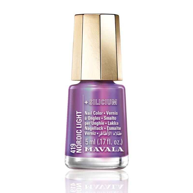 Mini Color Nail Polish Purple - RUTHERFORD & Co