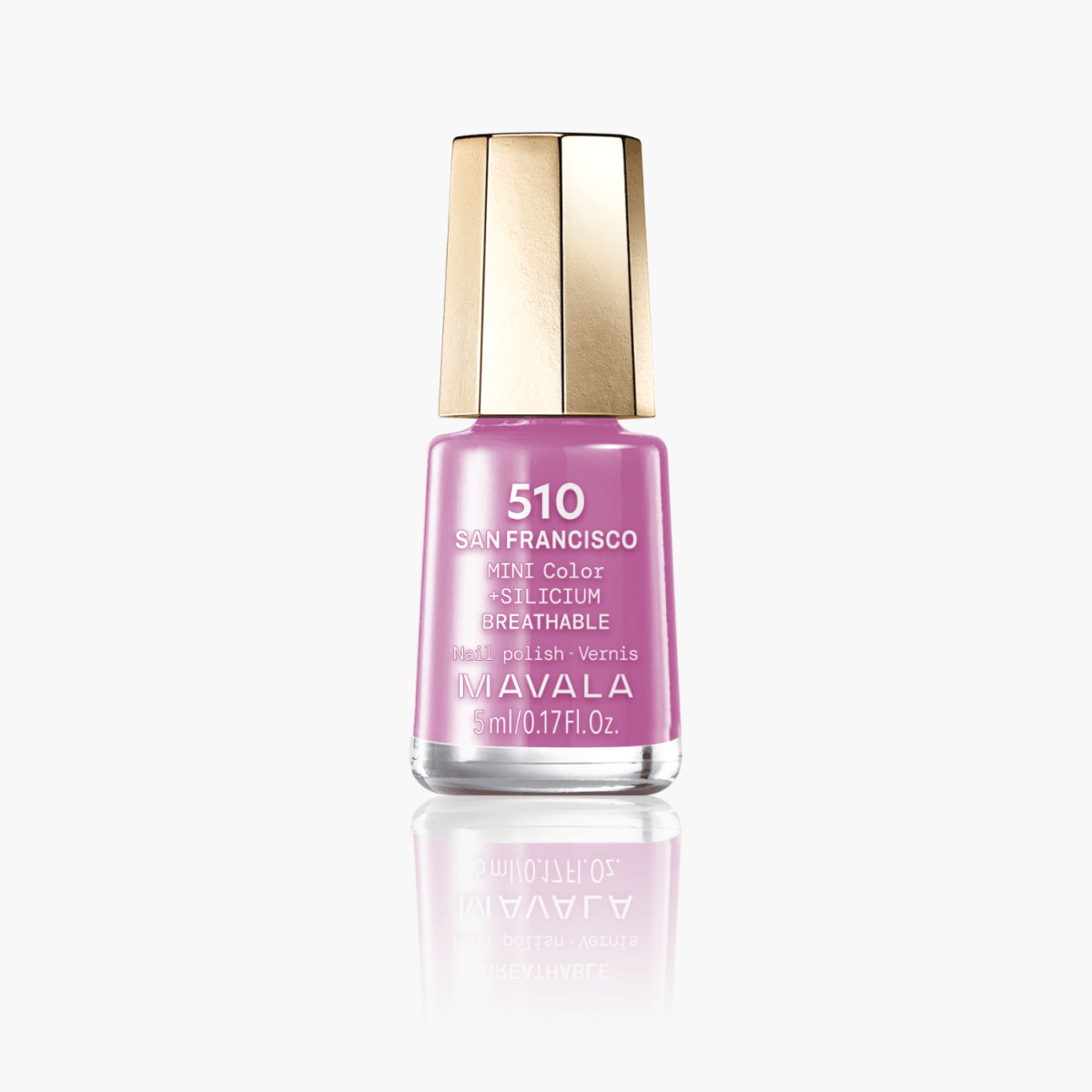 Mini Color Nail Polish Purple - RUTHERFORD & Co