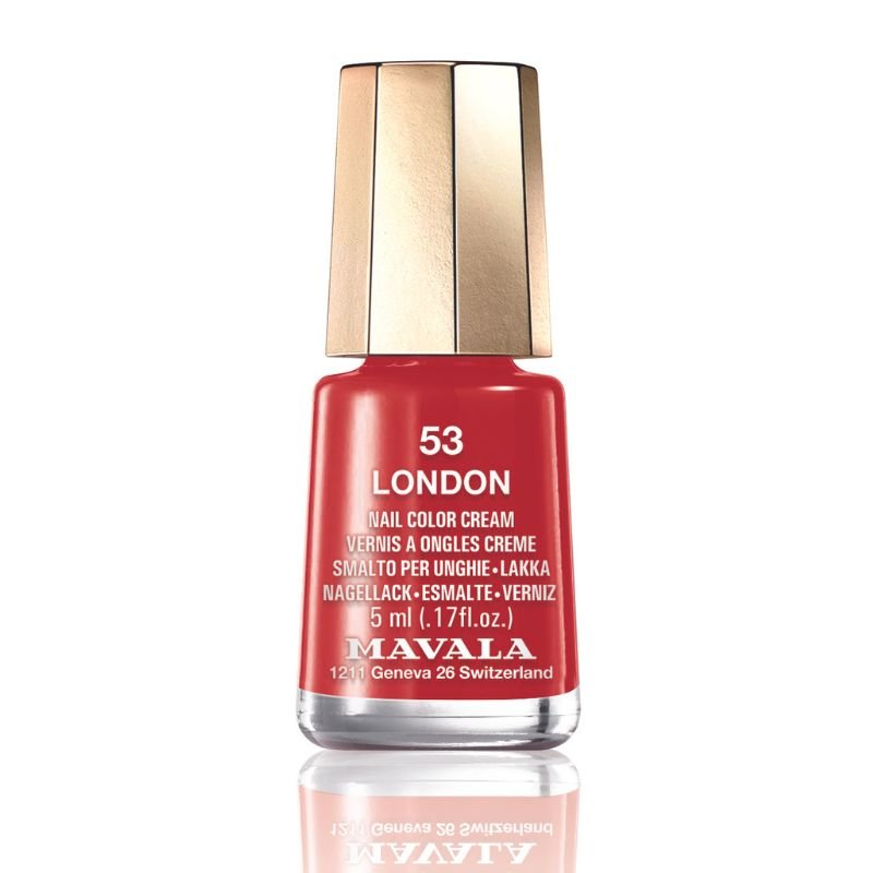 Mini Color Nail Polish Red - RUTHERFORD & Co