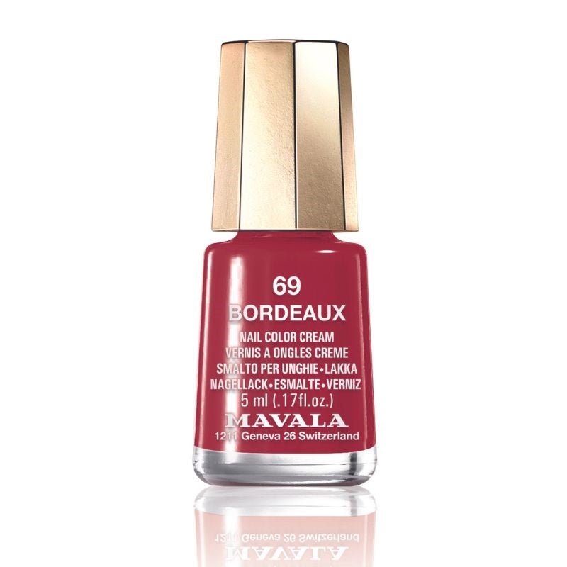 Mini Color Nail Polish Red - RUTHERFORD & Co