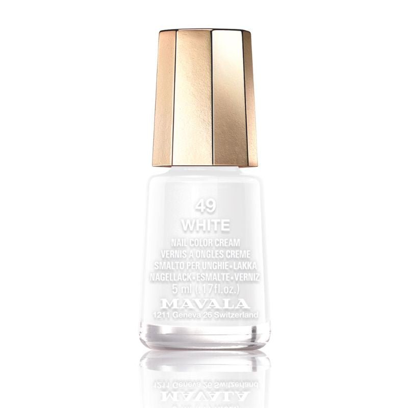 Mini Color Nail Polish White - RUTHERFORD & Co