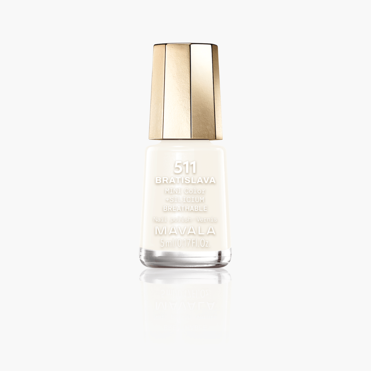 Mini Color Nail Polish White - RUTHERFORD & Co