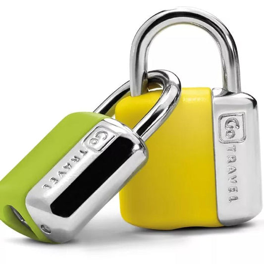 Mini Key Twin Padlocks (Yellow/Green) - RUTHERFORD & Co