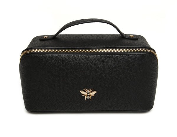Mini Train Case/Black - RUTHERFORD & Co
