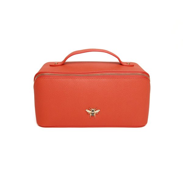 Mini Train Case/Orange - RUTHERFORD & Co