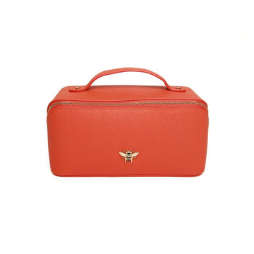 Mini Train Case/Orange - RUTHERFORD & Co