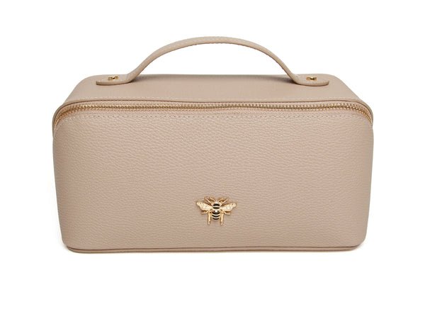 Mini Train Case/Stone - RUTHERFORD & Co