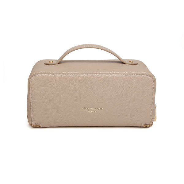 Mini Train Case/Stone - RUTHERFORD & Co