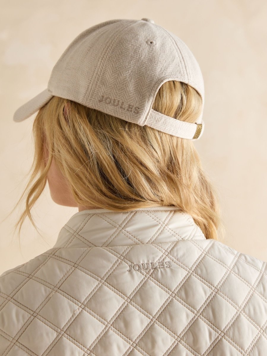 Minx Cream Showerproof Diamond Quilted Gilet - RUTHERFORD & Co