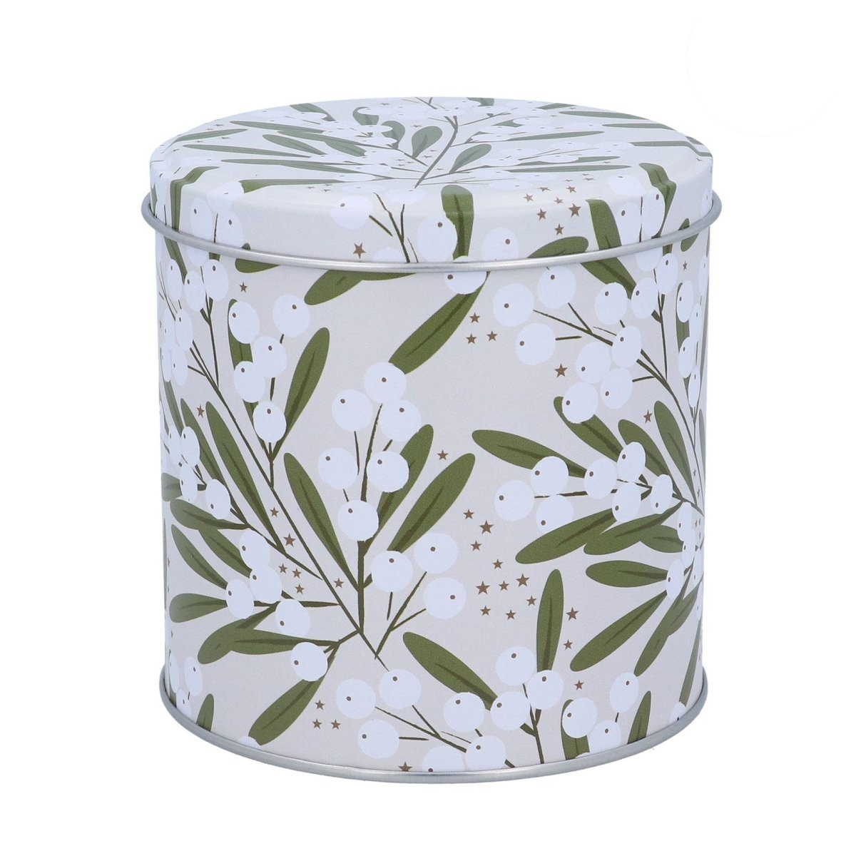 Mistletoe Ivory Choc Tin - RUTHERFORD & Co