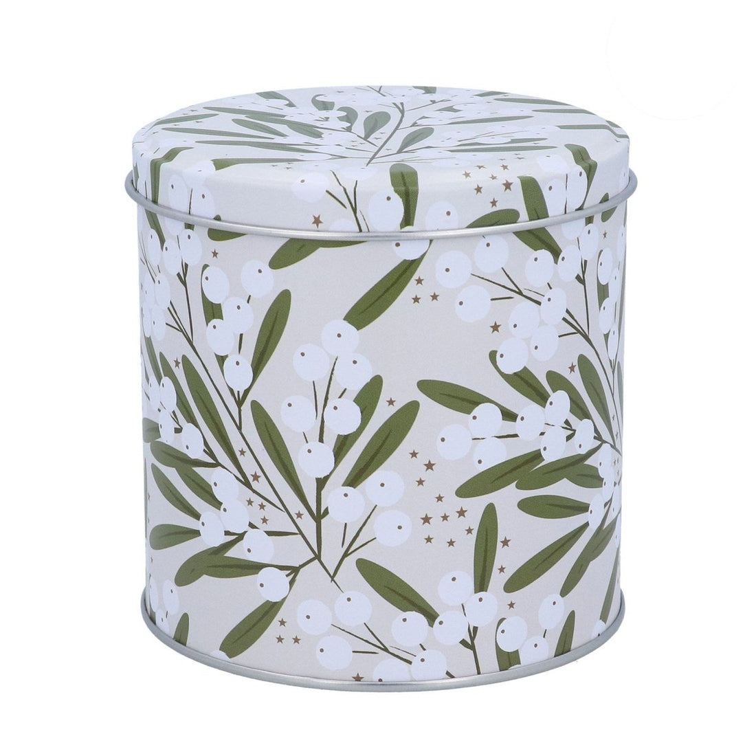Mistletoe Ivory Choc Tin - RUTHERFORD & Co