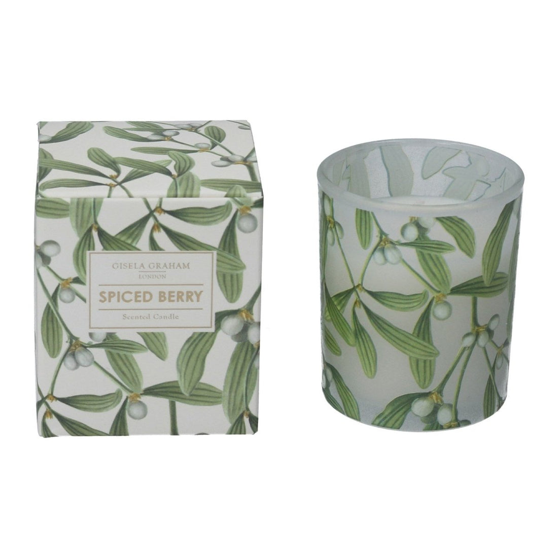 Mistletoe Scented Boxed Candle (8cm) - RUTHERFORD & Co
