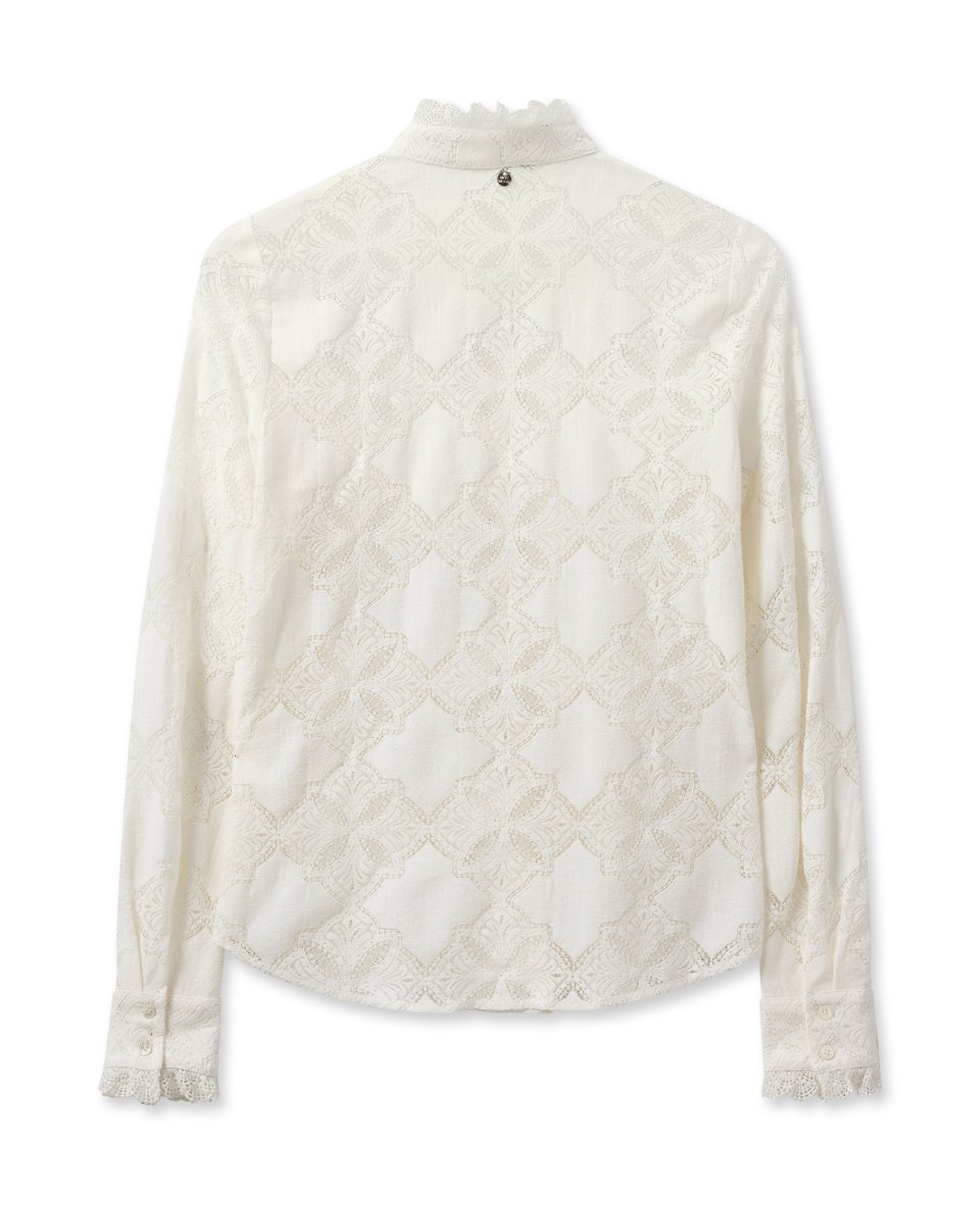 MMJetta Lace Shirt - RUTHERFORD & Co