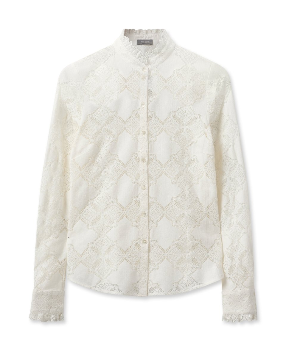 MMJetta Lace Shirt - RUTHERFORD & Co