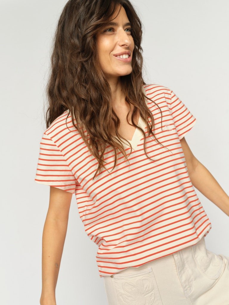 MMKala V - SS Stripe Tee - RUTHERFORD & Co