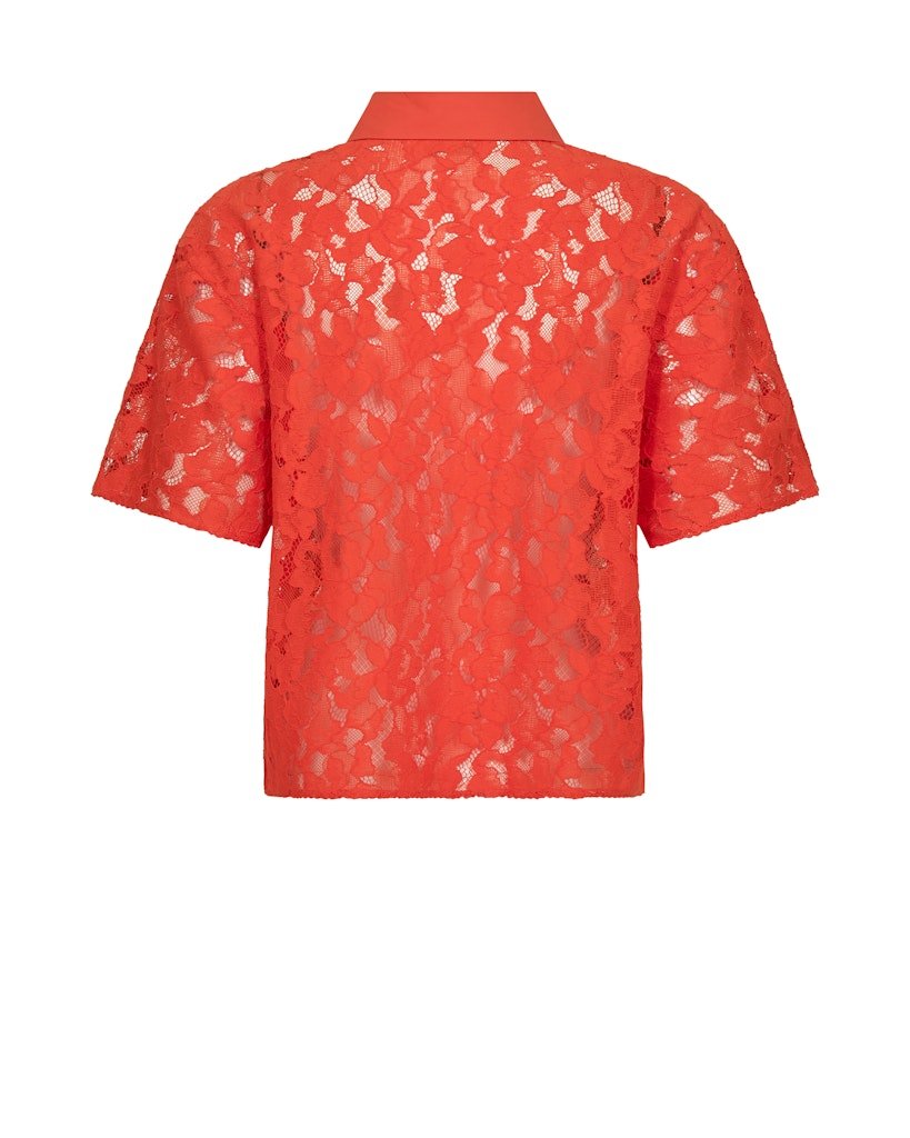 MMLia River SS Lace Shirt - RUTHERFORD & Co