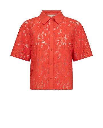MMLia River SS Lace Shirt - RUTHERFORD & Co
