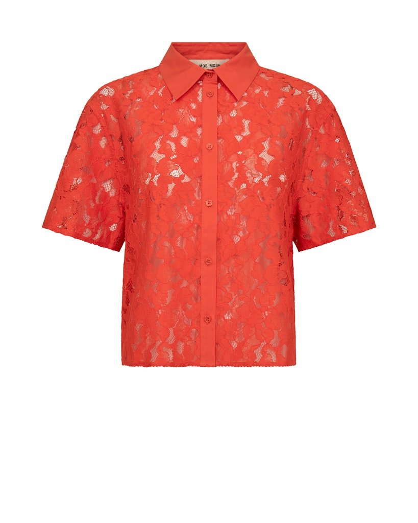 MMLia River SS Lace Shirt - RUTHERFORD & Co
