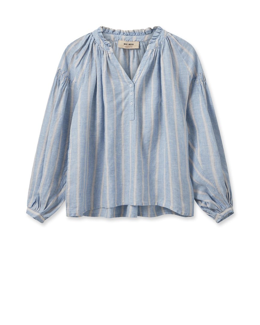 MMSafi Striped Linen Shirt - RUTHERFORD & Co