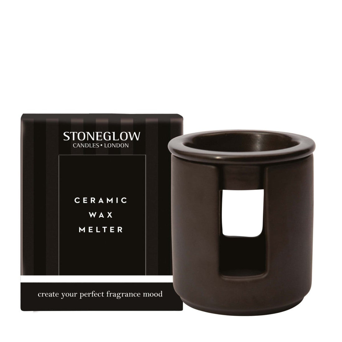 Modern Classics - Ceramic Wax Melter - Black - RUTHERFORD & Co