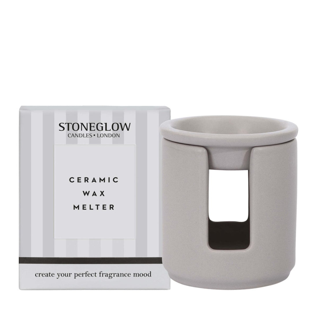 Modern Classics - Ceramic Wax Melter - Grey - RUTHERFORD & Co