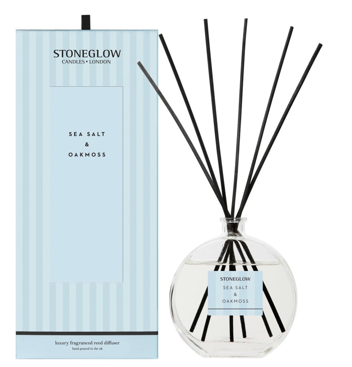 Modern Classics - Sea Salt & Oakmoss - Reed Diffuser Large 460ml - RUTHERFORD & Co