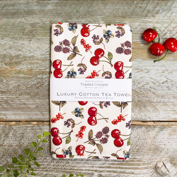 Mon Cheri (Pure) Tea Towel - RUTHERFORD & Co