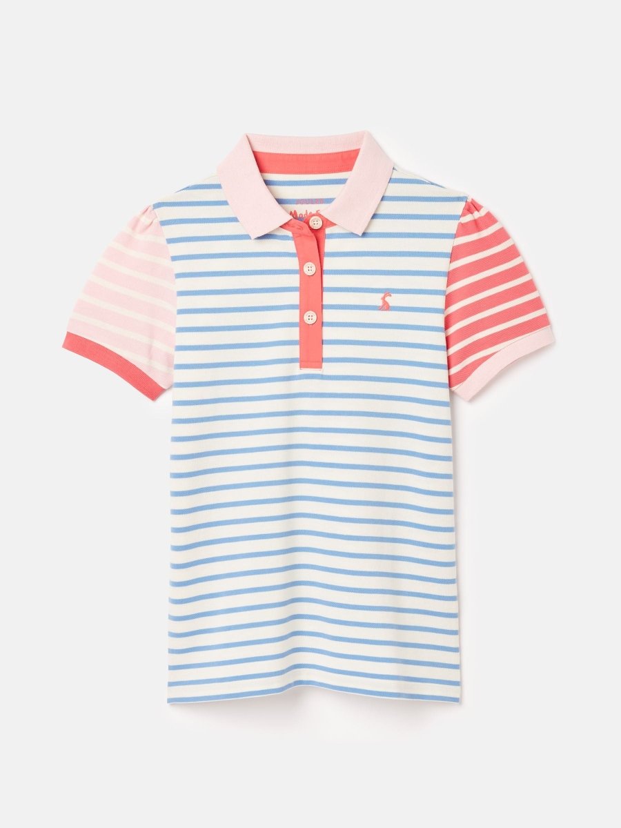 Morgan Blue Pique Cotton Polo Shirt - RUTHERFORD & Co