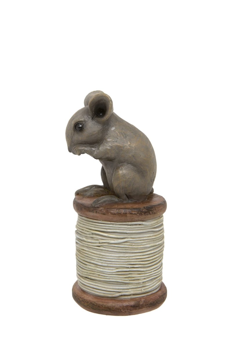 Mouse on Cotton Reel - RUTHERFORD & Co