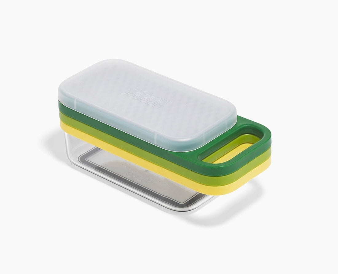 Multi - Grate & Store™ 3 - in - 1 Grater Set with Storage Container - RUTHERFORD & Co