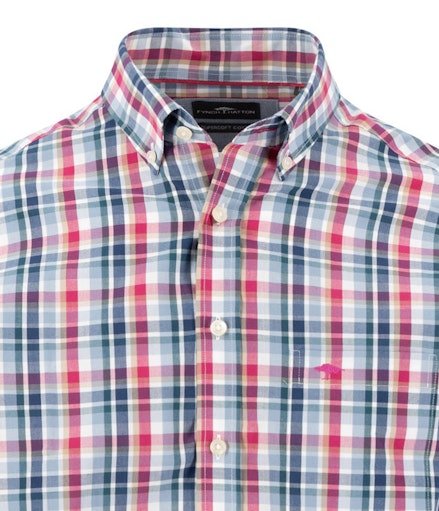 Multicolor Check, Grape - RUTHERFORD & Co